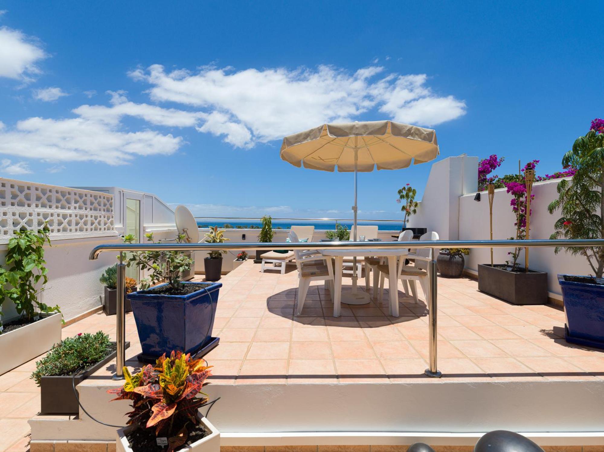 Casa Lex I Ocean & Sunrise Panorama I Steps From Dunes And Beach I Private 50 Sqm Terrace I Pool Maspalomas  Eksteriør billede