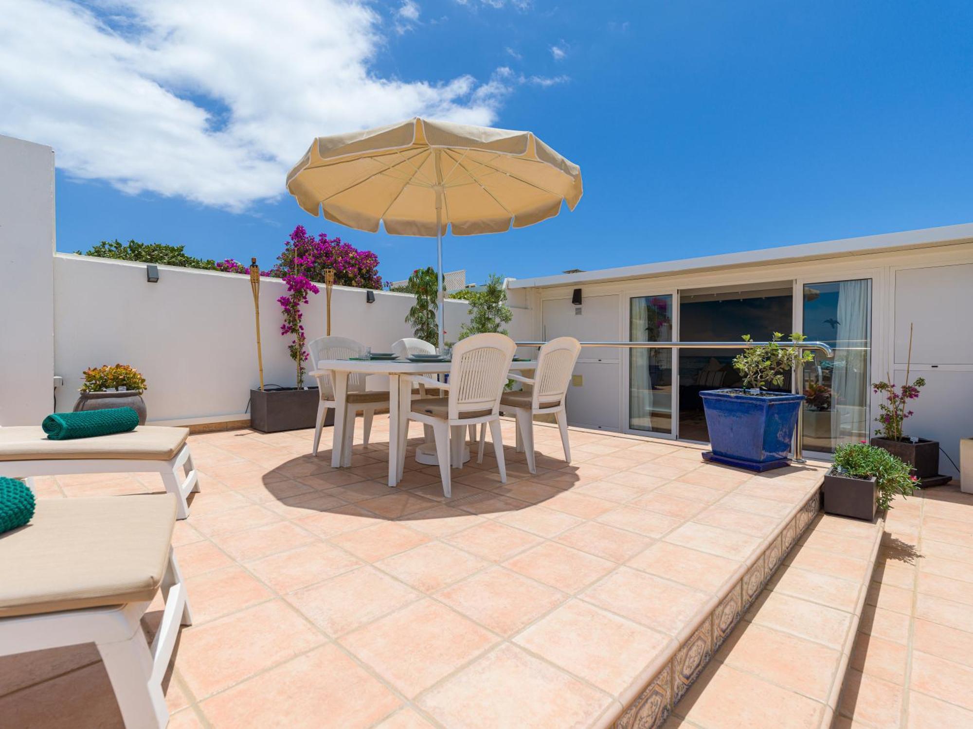 Casa Lex I Ocean & Sunrise Panorama I Steps From Dunes And Beach I Private 50 Sqm Terrace I Pool Maspalomas  Eksteriør billede